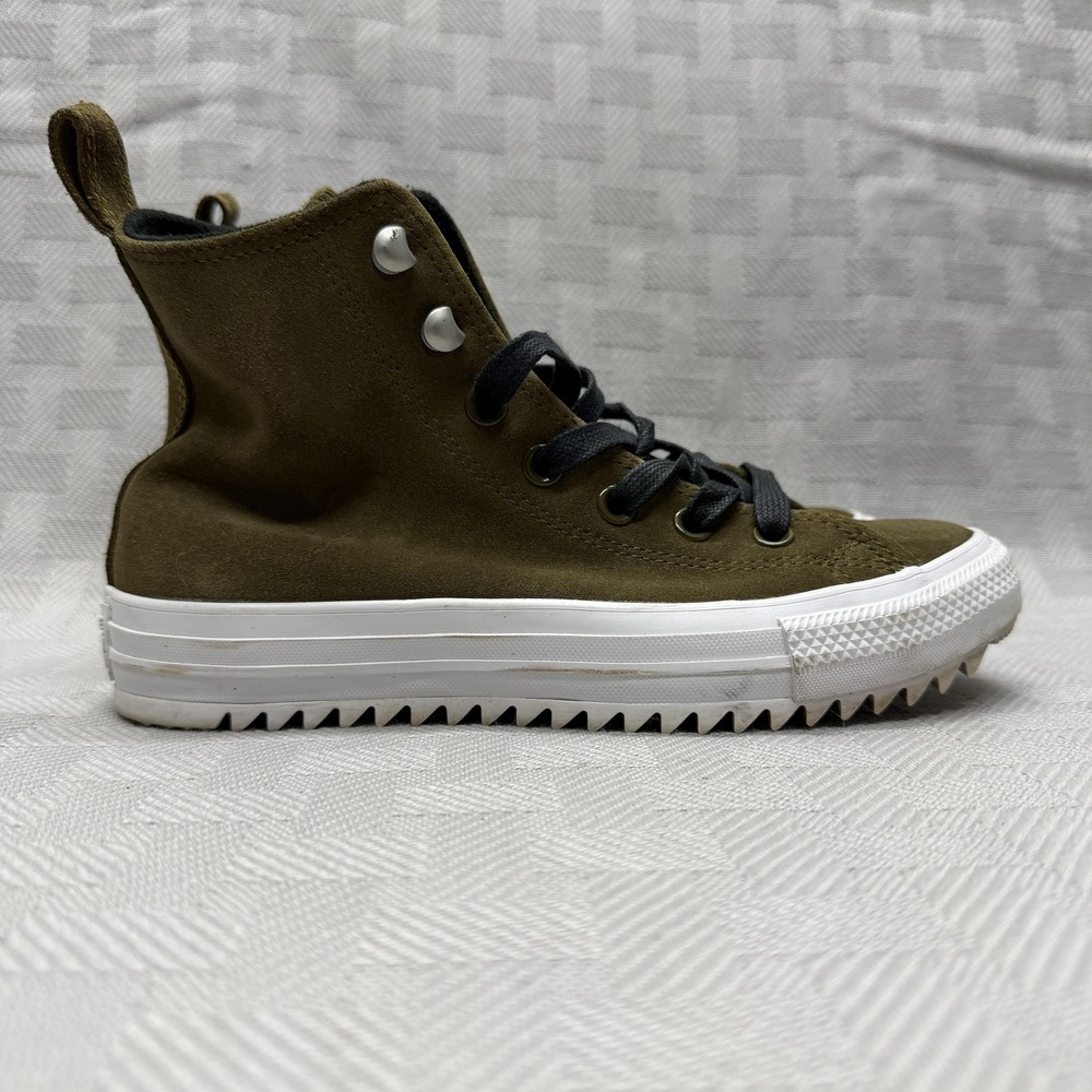 Converse‎ Chuck Taylor All Star Lugged Shoes Womens Size 5.5 Olive 565238C